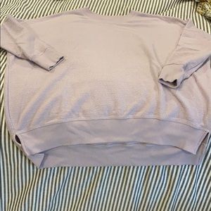 Oversized aerie crewneck sweatshirt